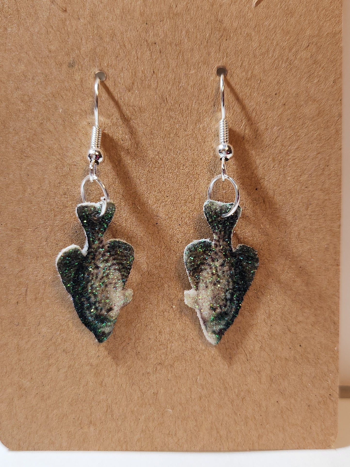 Crappie French wire earrings